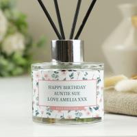 Personalised Floral Reed Diffuser Extra Image 1 Preview